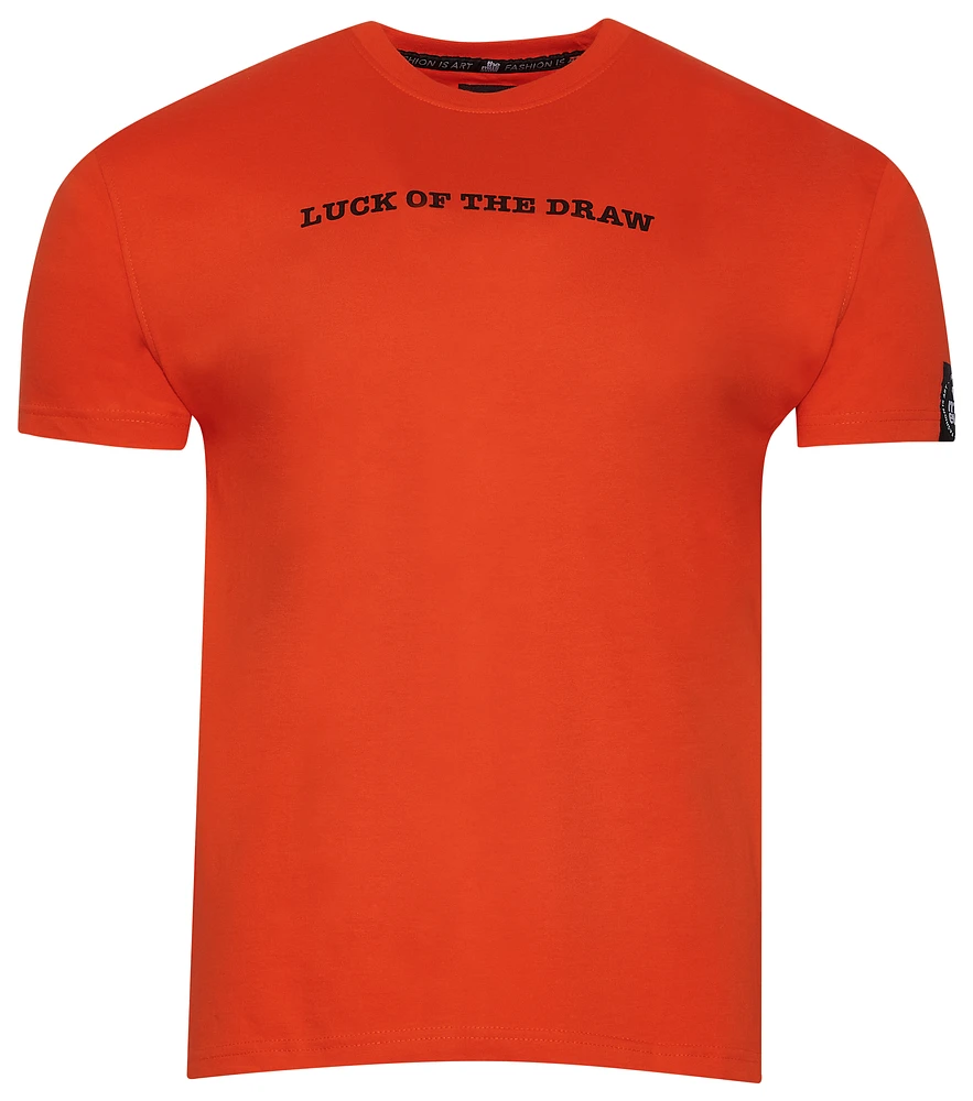 Museum DC Mens Card T-Shirt - Orange