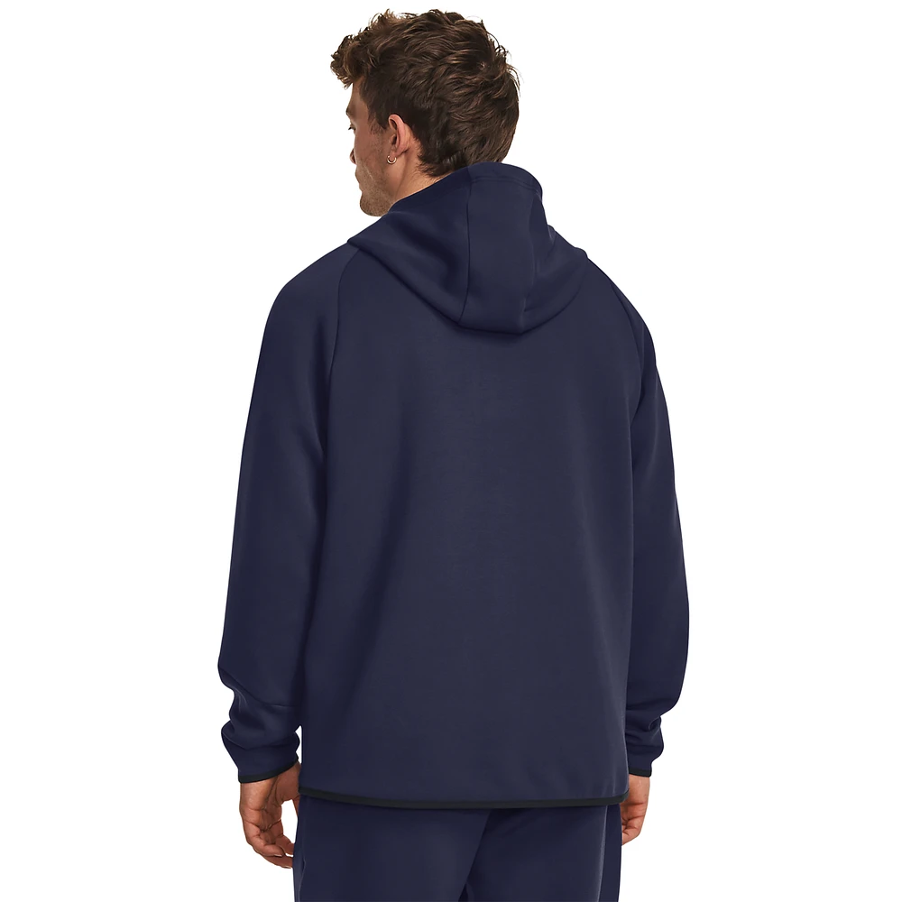Buy Under Armour Beige Unstoppable Fleece Full Zip Jacket from