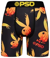 PSD Mens Playboy Flames Underwear - Orange/Black