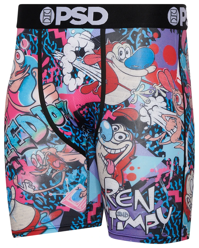 PSD Mens You Eeediot Underwear - Pink/Blue/Black