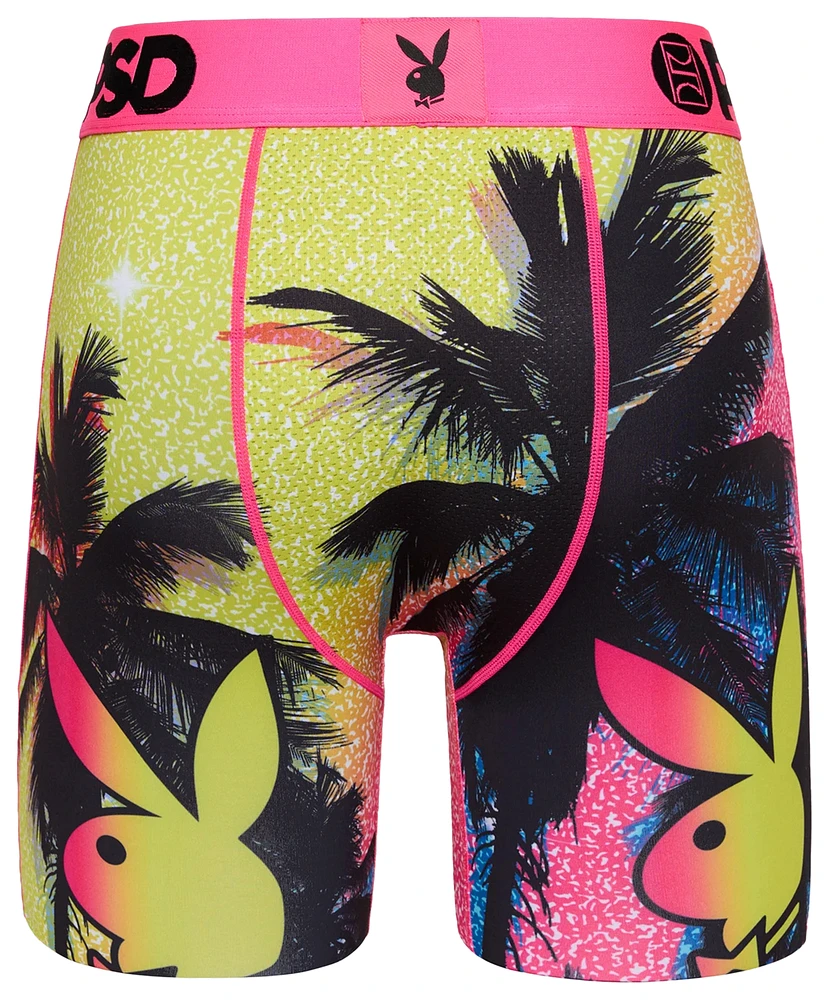 PSD Mens Playboy Beachclub Underwear - Yellow/Black/Pink