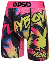 PSD Mens Playboy Beachclub Underwear - Yellow/Black/Pink