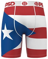 PSD Mens PSD Puerto Rico Underwear - Mens Red/White/Blue Size S