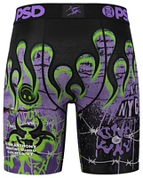 PSD Mens Ka One Way Street MM Underwear - Black/Purple