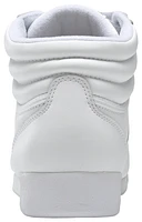 Reebok Womens Reebok Freestyle Hi - Womens Shoes White/White Size 06.5