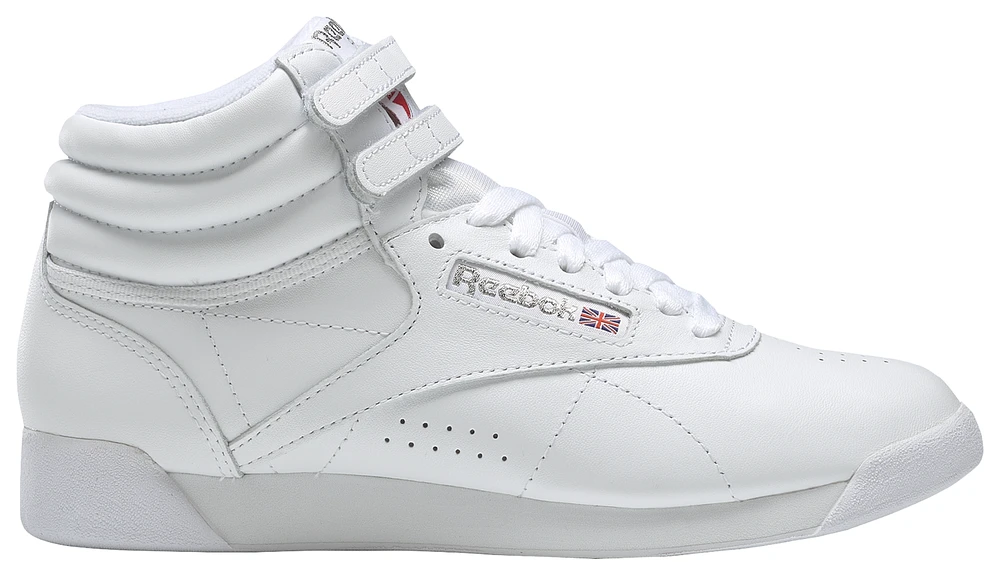 Reebok Womens Reebok Freestyle Hi - Womens Shoes White/White Size 06.5