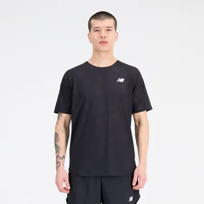 New Balance Q Speed Jaquard S/S T-Shirt  - Men's