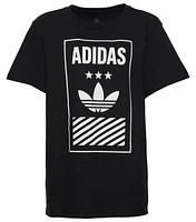 adidas Originals Boys Hazard Graphic T-Shirt - Boys' Grade School Black/White