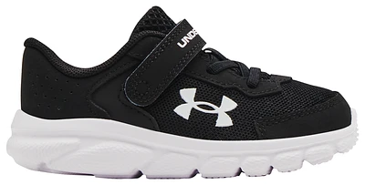 Under Armour Boys Under Armour Assert 9 - Boys' Toddler Running Shoes Black/White/Black Size 05.0