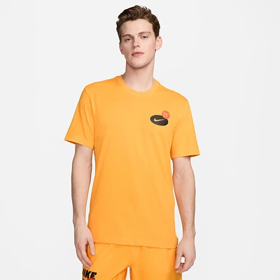 Nike Mens Dri-FIT 3MO GFX T-Shirt - Yellow/Multi