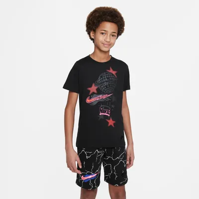 Nike NSW Short Sleeve Electric High T-Shirt  - Boys' Grade School