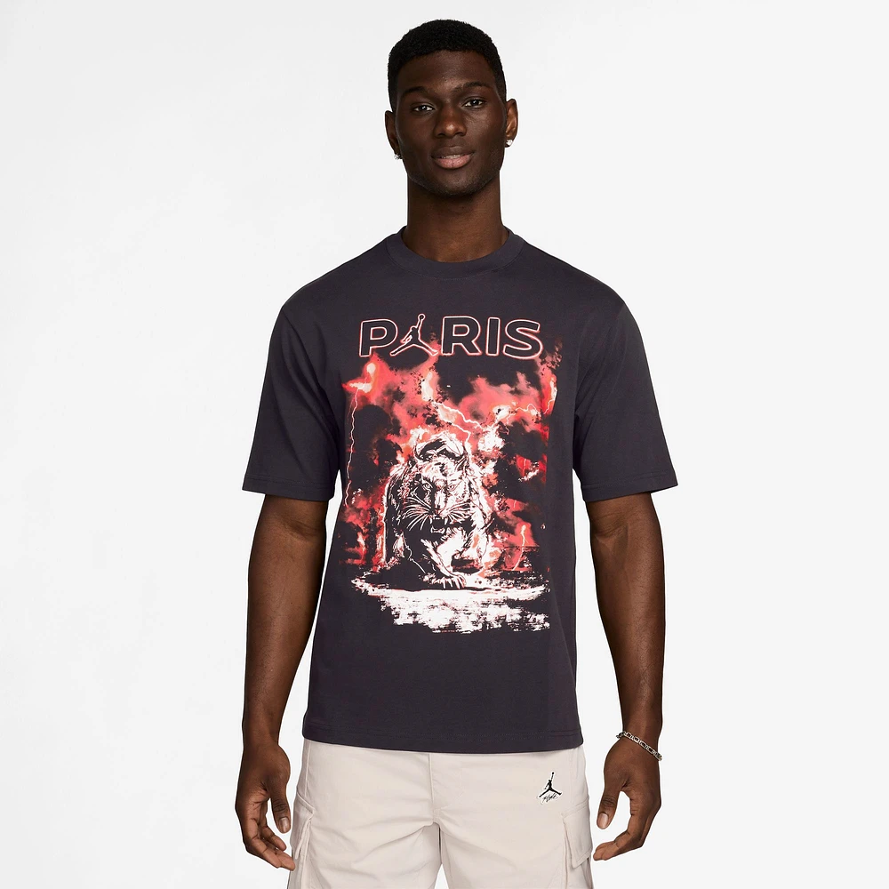 Jordan PSG Statement Short Sleeve GFX T-Shirt  - Men's