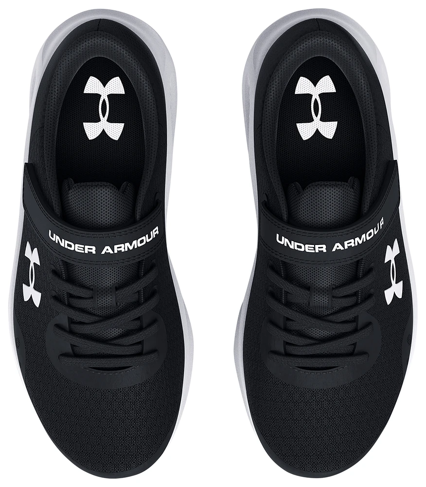 Under Armour Boys Pursuit 3 AC - Boys' Preschool Shoes Black/Black/White