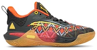 Anta Boys Anta Kai 1 Speed - Boys' Grade School Basketball Shoes Yellow/Neon Red/Grey Size 04.0