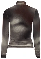 Cozi Womens Susie Mesh Top