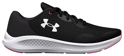 Under Armour Girls Charged Pursuit 3 - Girls' Grade School Running Shoes Black/Jet Gray/White