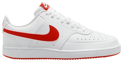 Nike Mens Court Vision Low - Basketball Shoes White/Red/White