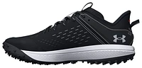 Under Armour Boys Yard Turf - Boys' Grade School Baseball Shoes Black/Black/White