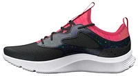 Under Armour Girls Under Armour Infinity 2.0 Print - Girls' Grade School Shoes Black/Black/Pink Shock Size 05.5