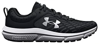 Under Armour Boys Under Armour Charged Assert 10 - Boys' Grade School Shoes Black/White Size 04.0