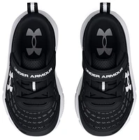 Under Armour Boys Under Armour Charged Assert 10 - Boys' Toddler Shoes White/Black Size 05.0