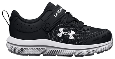 Under Armour Boys Under Armour Charged Assert 10 - Boys' Toddler Shoes White/Black Size 05.0