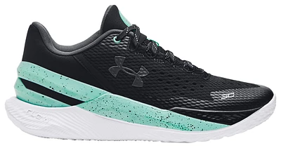 Under Armour Mens Curry 2 Low - Basketball Shoes Black/Teal/White