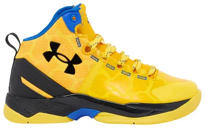 Under Armour Boys Under Armour Curry 2 - Boys' Preschool Basketball Shoes Black/Yellow Size 11.0