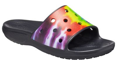 Crocs Tie-Dye Graphic Slide - Men's