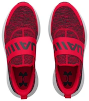 Under Armour Boys Surge 3 Slip - Boys' Grade School Running Shoes Red/Red