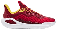 Under Armour Mens Steph Curry 11 Bruce Lee Fire - Basketball Shoes Yellow/White/Red