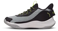 Under Armour Boys Steph Curry 3Z7 - Boys' Grade School Shoes Grey/Black/Yellow