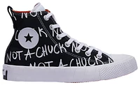 Converse Boys Converse UNT1TL3D High Top - Boys' Grade School Shoes White/Black/Bold Mandarin Size 04.0