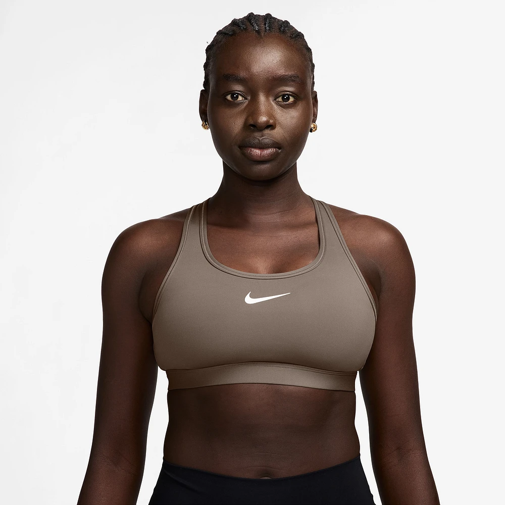 Nike Dri-FIT Swoosh Medium Support Bra  - Women's