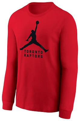 Jordan Raptors Essential Long Sleeve T-Shirt  - Boys' Grade School