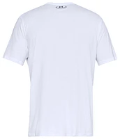 Under Armour Mens Sportstyle Left Chest T-Shirt - White/Black