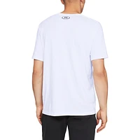 Under Armour Mens Sportstyle Left Chest T-Shirt - White/Black