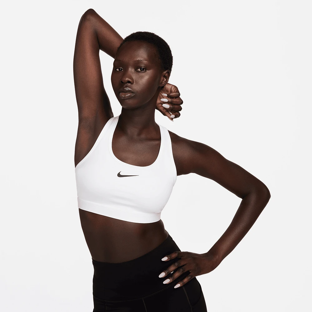 Nike Soutien-gorge à soutien moyen Dri-FIT Swoosh - Pour femmes