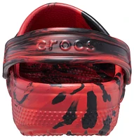 Crocs Girls Marbled Clogs - Girls' Toddler Shoes Red/Black