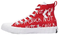 Converse Boys Converse UNT1TL3D High Top - Boys' Grade School Shoes White/Red Size 04.0