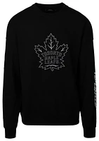 Pro Standard NHL Maple Leafs Script Crew  - Men's