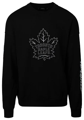 Pro Standard NHL Maple Leafs Script Crew  - Men's