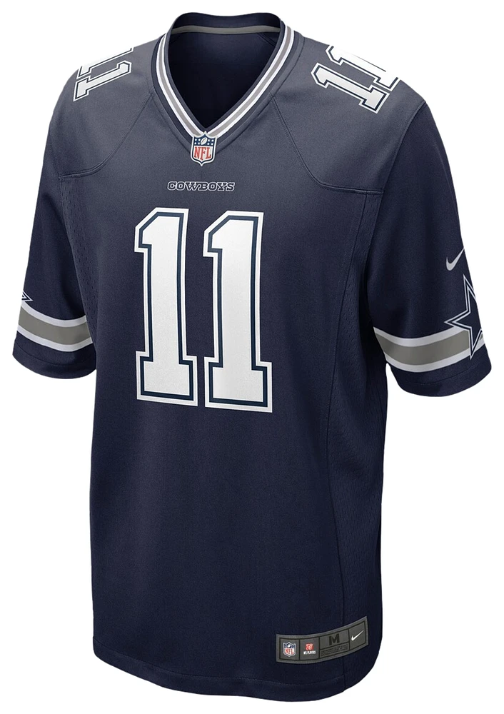 Nike Boys Micah Parsons Cowboys Game Jersey - Boys' Grade School Navy/Navy