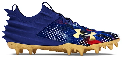 Under Armour Mens Blur Smoke 2.0 MC LE USA - Football Shoes Metallic Gold/Royal/Royal