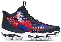 Under Armour Boys Harper 9 RM JR USA - Boys' Grade School Baseball Shoes Midnight Navy/Midnight Navy/Metallic Gold