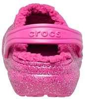 Crocs Girls Classic Clogs Lined - Girls' Toddler Shoes Pink