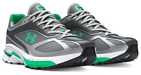 Under Armour Mens Under Armour HOVR Apparition - Mens Shoes Silver/Green/Grey Size 10.0