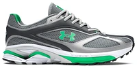 Under Armour Mens Under Armour HOVR Apparition - Mens Shoes Silver/Green/Grey Size 10.0