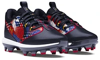 Under Armour Boys Harper 9 TPU JR USA - Boys' Grade School Baseball Shoes Midnight Navy/Midnight Navy/Metallic Gold