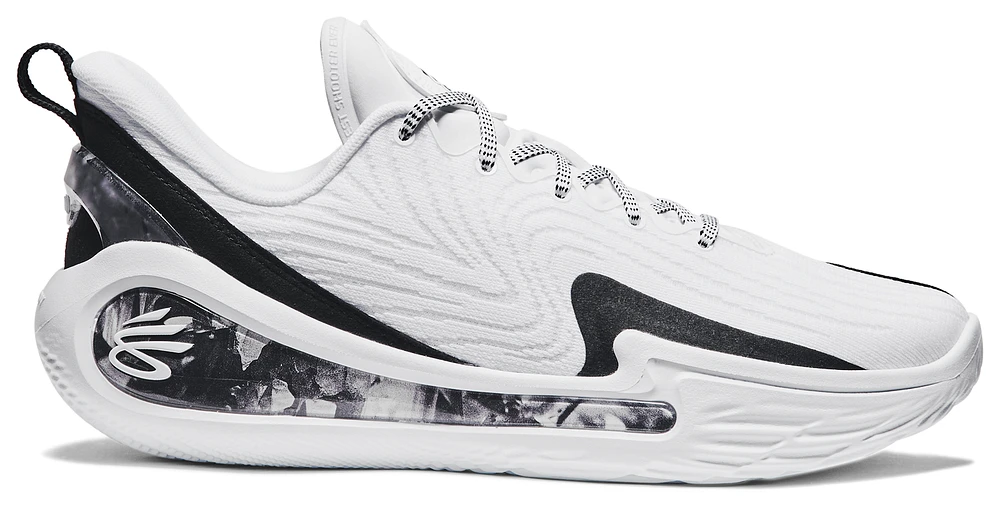 Under Armour Mens Curry 12 Shooting Star - Basketball Shoes White/Black/Grey